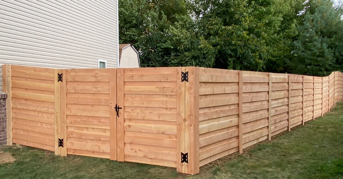 HOA Fence | Wooden Fencing